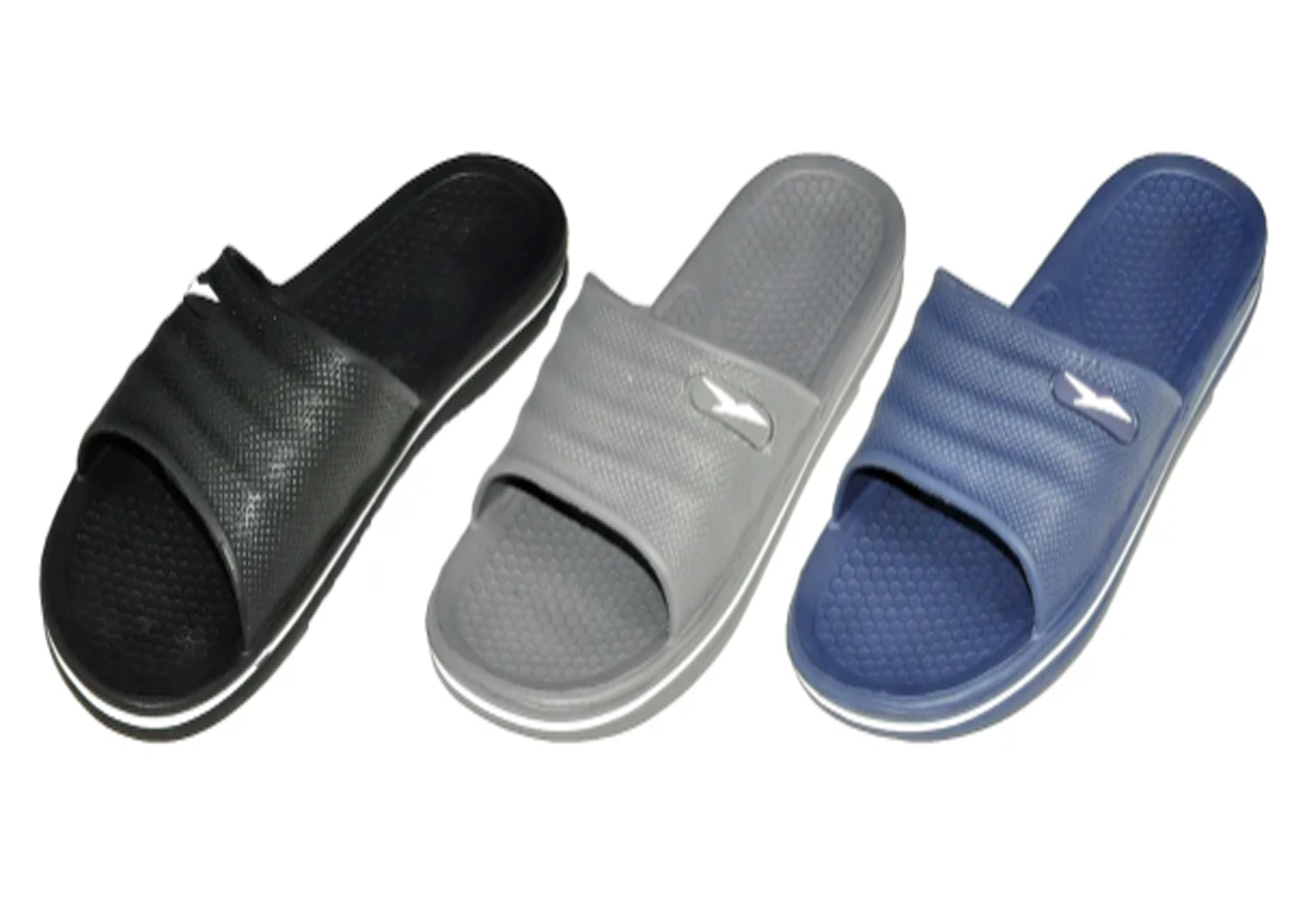 Wholesale Men's SLIPPERS Gents Mix Assorted Colors Sizes Flip Flops Conrad NSU12