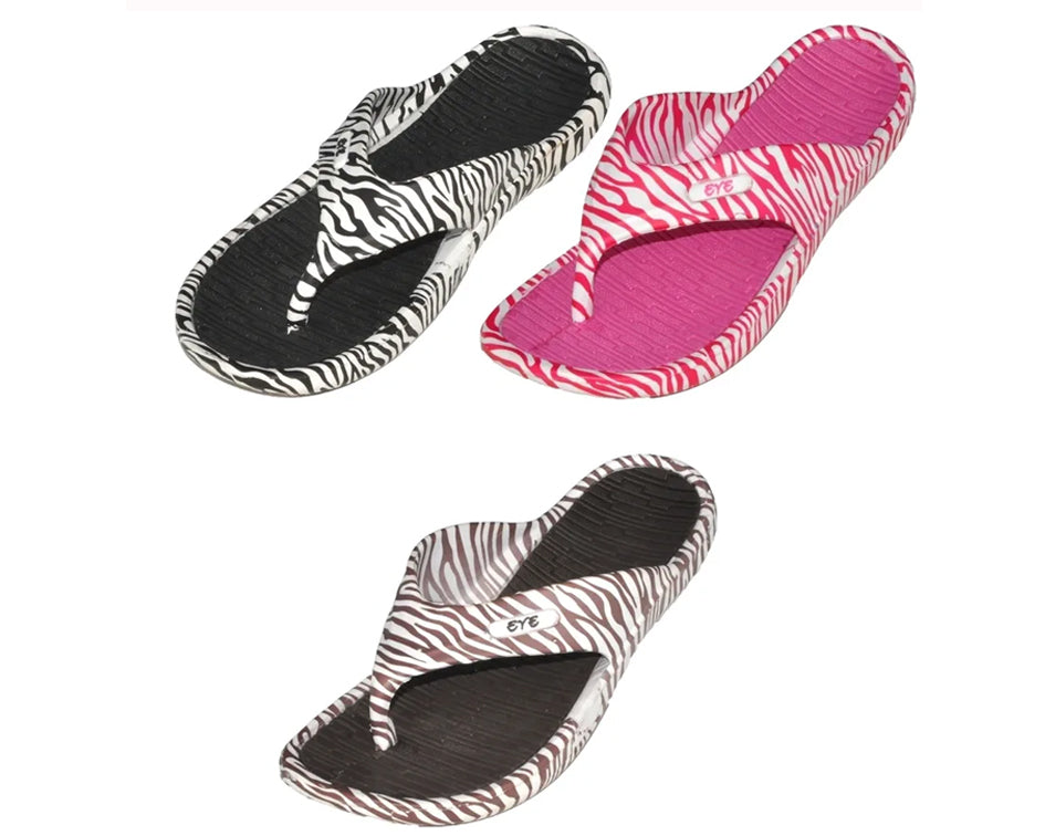 Wholesale Women's Slippers Ladies Mix Assorted Colors Sizes FLIP FLOPS Keyla NSU23