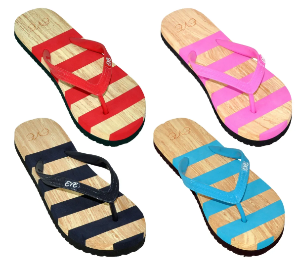 Wholesale Women's Slippers Ladies Mix Assorted Colors Sizes FLIP FLOPS Milana NSU10