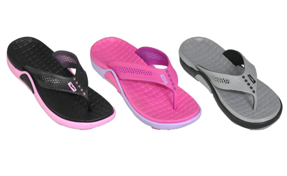 Wholesale Women's Slippers LADIES Mix Assorted Colors Sizes Flip Flops Zaria NSU22