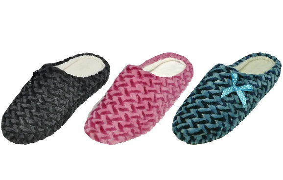 Wholesale Women's Slippers LADIES Slooze Mix Assorted Colors Sizes Feet Warmer Louise NSU11