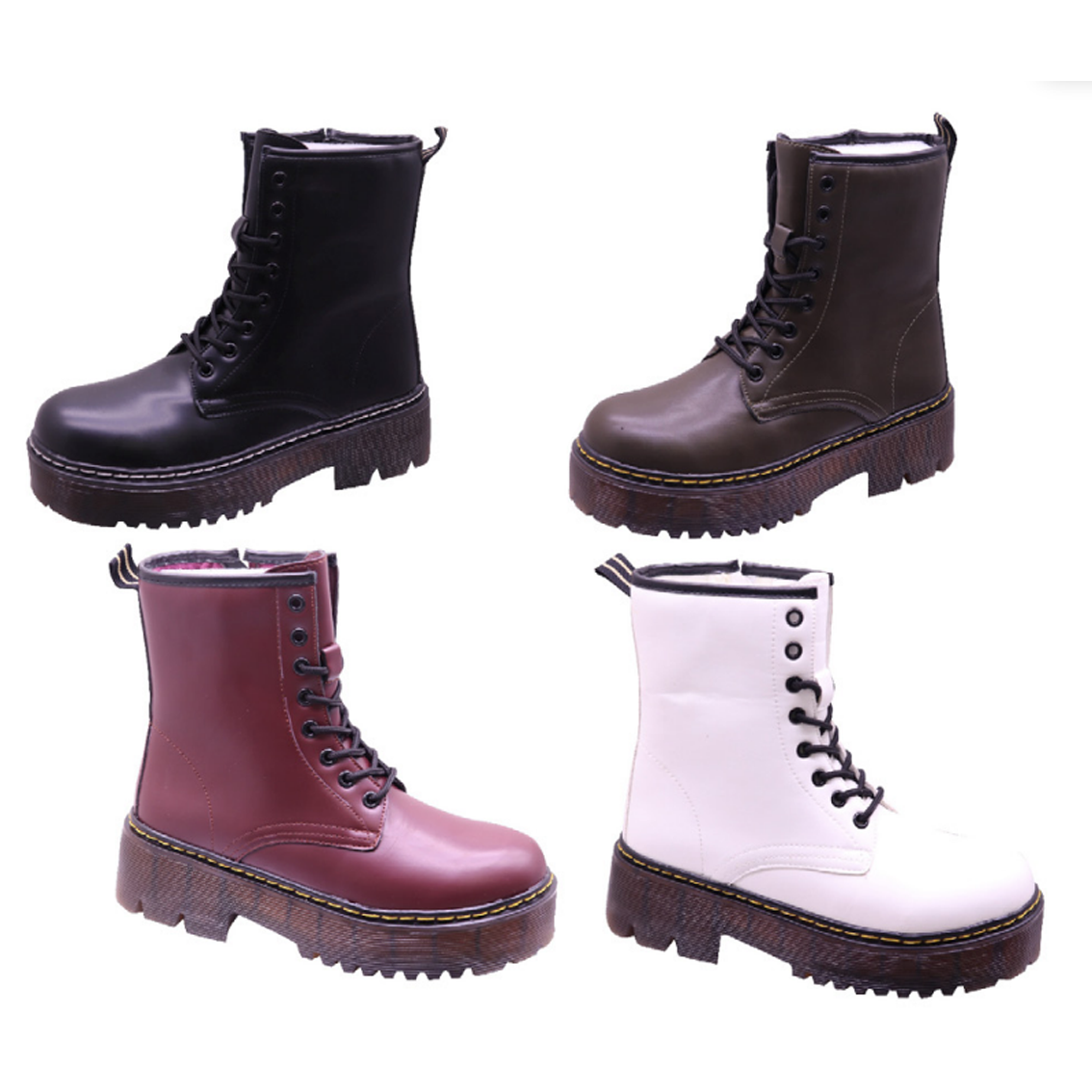 Wholesale Women's BOOTS Lace Up Footwear Carly NPEG1