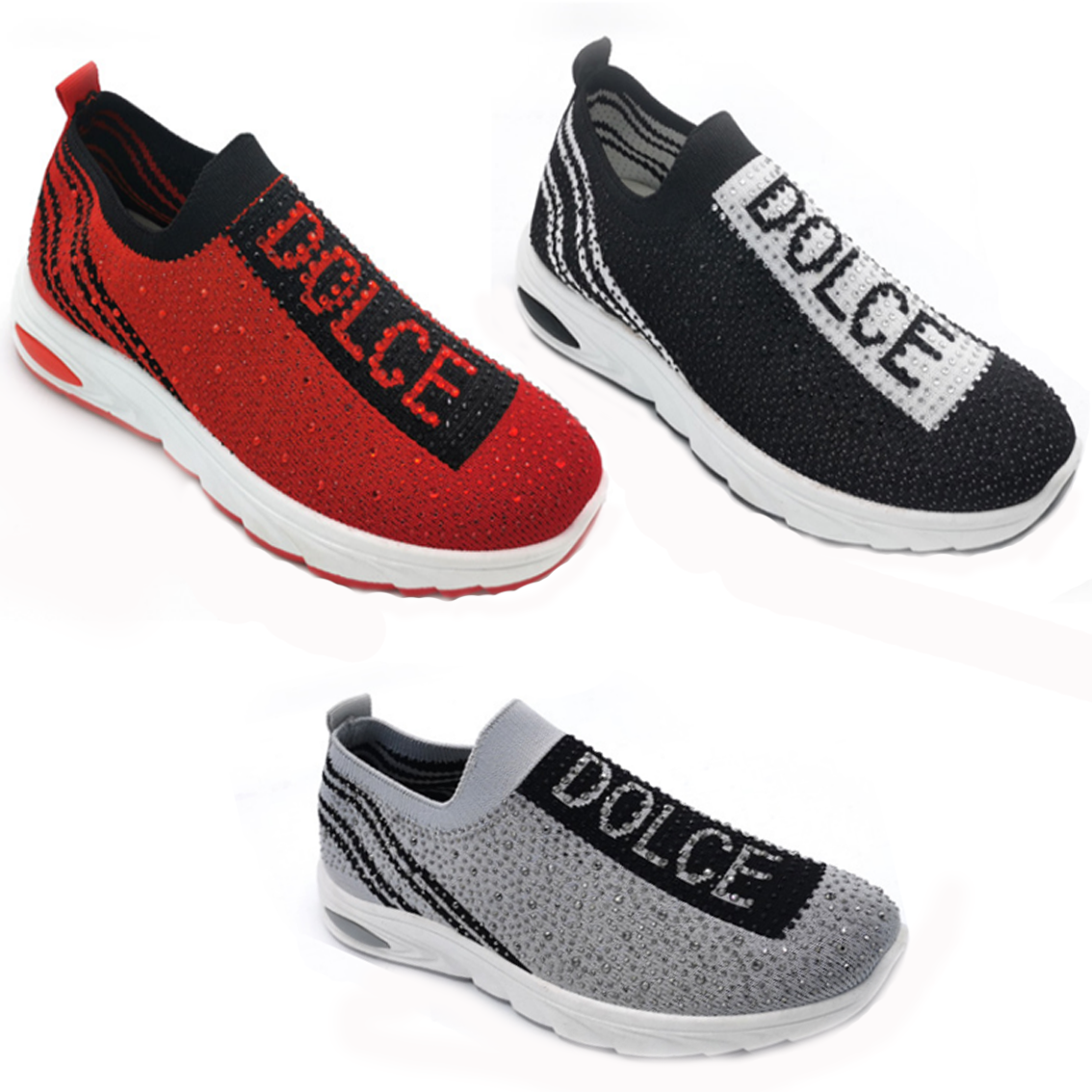 Wholesale Women's Shoes Slip On SNEAKERS Runners Aitana NPE98