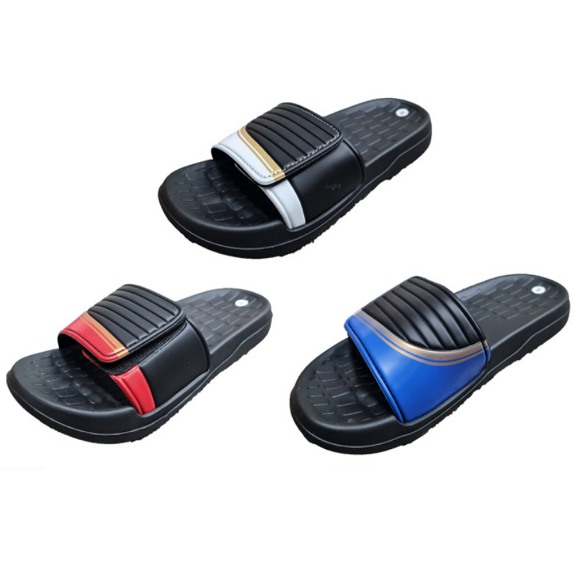 Wholesale Men's SLIPPERS Comfort Assorted Mix Flip Flops Merlin NPE67