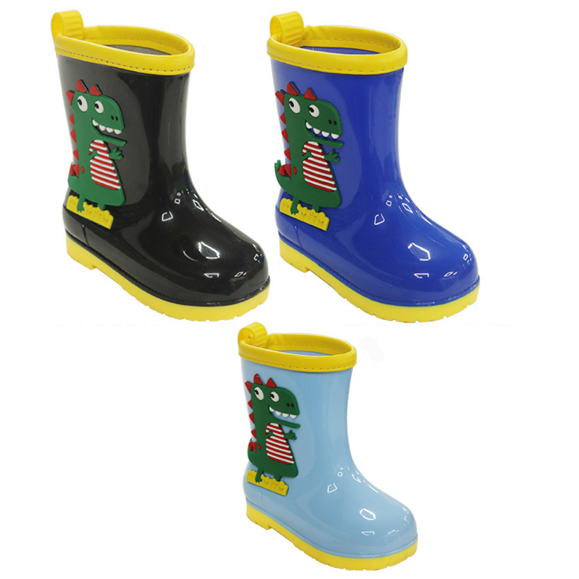 Wholesale Children's Shoes Kids RAIN BOOTS Assorted Mix Henley NPEC8