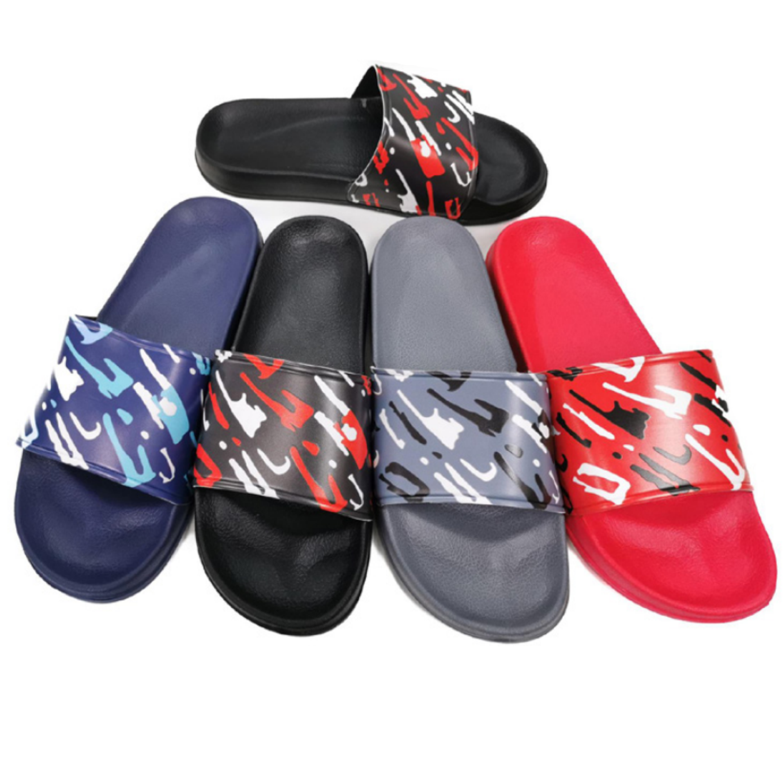 Wholesale Men's SLIPPERS Comfort Assorted Mix Flip Flops Morty NPE60