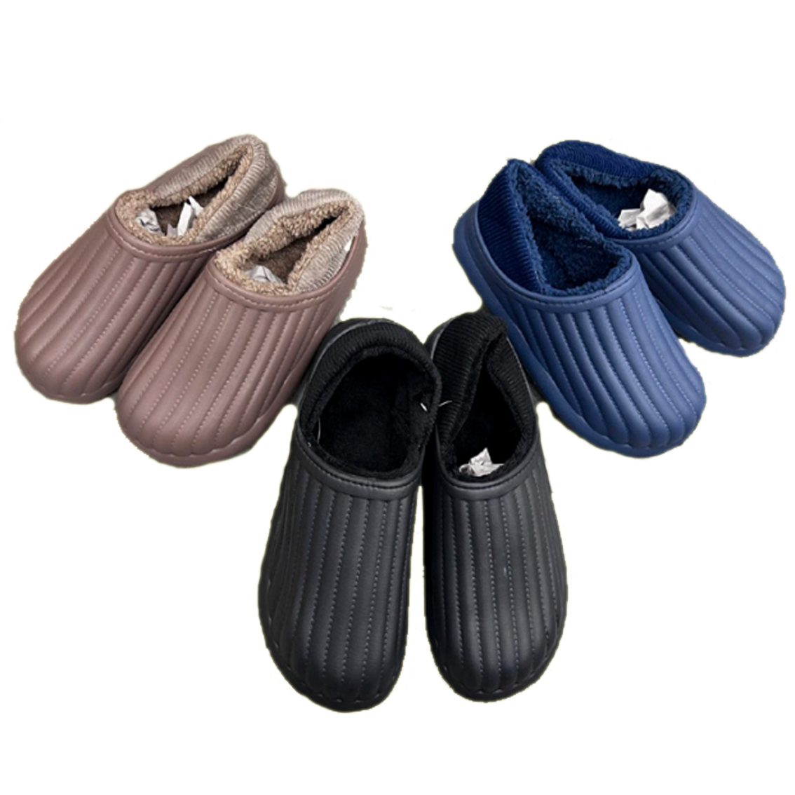 Wholesale Men's SLIPPERS Winter Mix Assorted Slip On Ariya NPE61