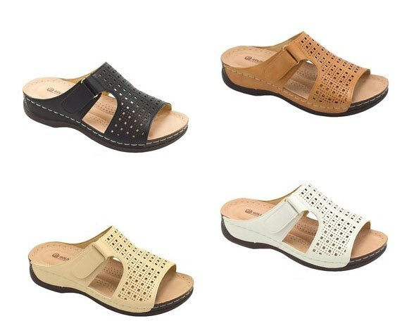 Wholesale Women's SANDALS Casual Wedge Ladies Flat Elaina NG63