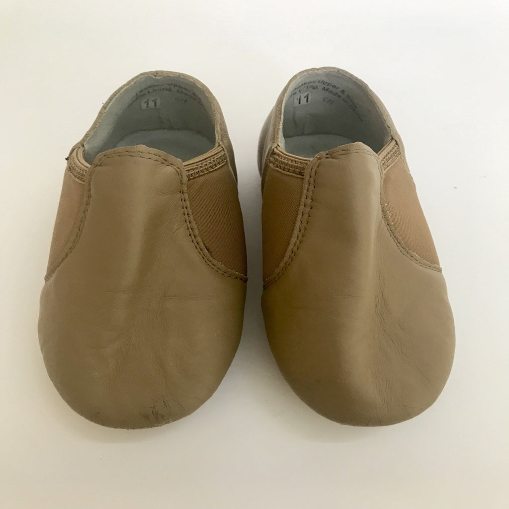 ShowStopper Tan Jazz Shoes (Child's 