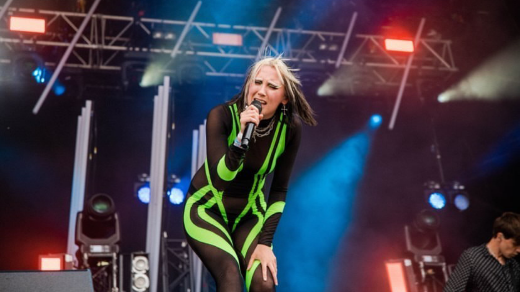 Rock Band YONAKA Wearing The Poison Ivy LULA LAORA Collection download festival