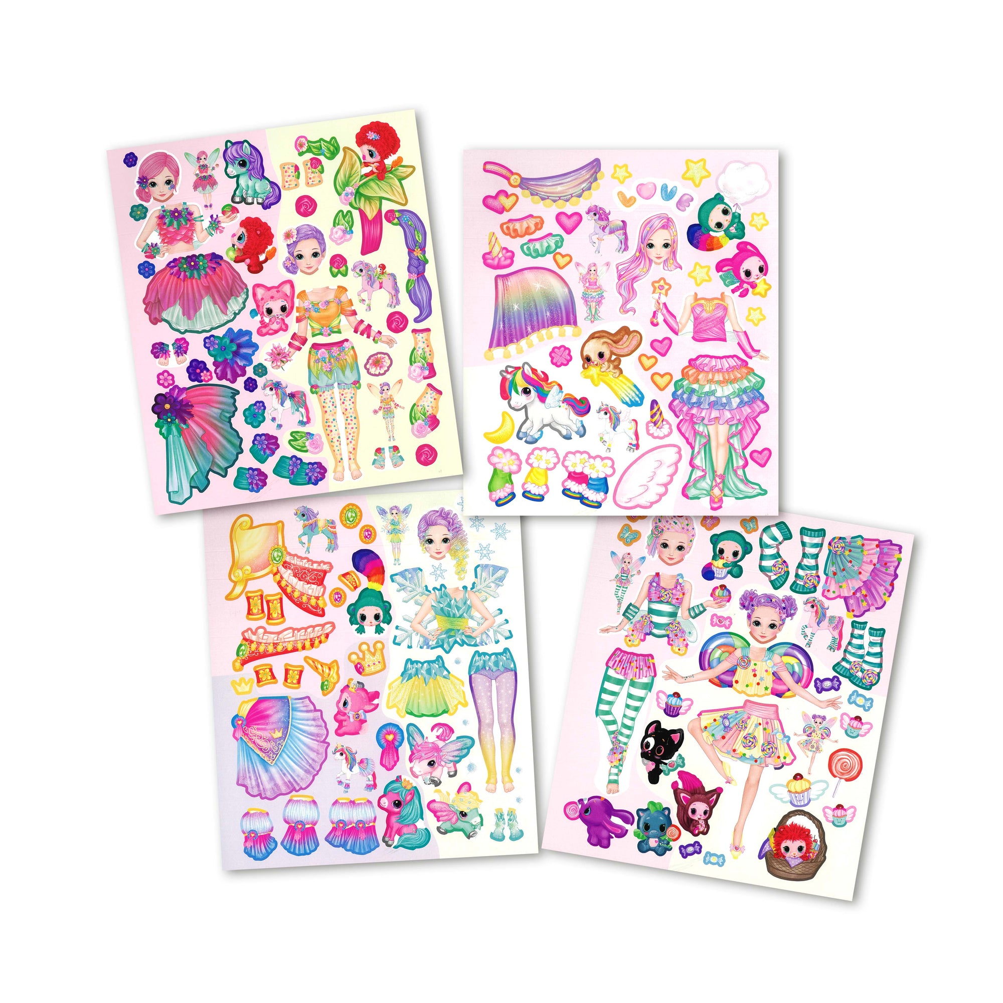Ylvi And The Minimoomis Dress Me Up Sticker Activity Book The Aird Group