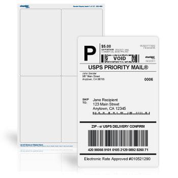 4 X 6 1 2 Shipping Labels Onyx Products