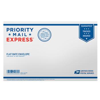 usps priority mail express flat rate envelope barcode