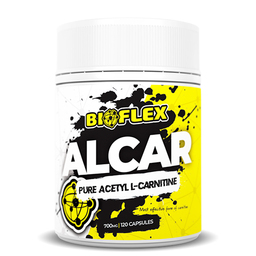 Bioflex Nutrition ALCAR Pro Acetyl L-Carnitine 120 Capsules - Australian Distributor - Oxygen Nutrition