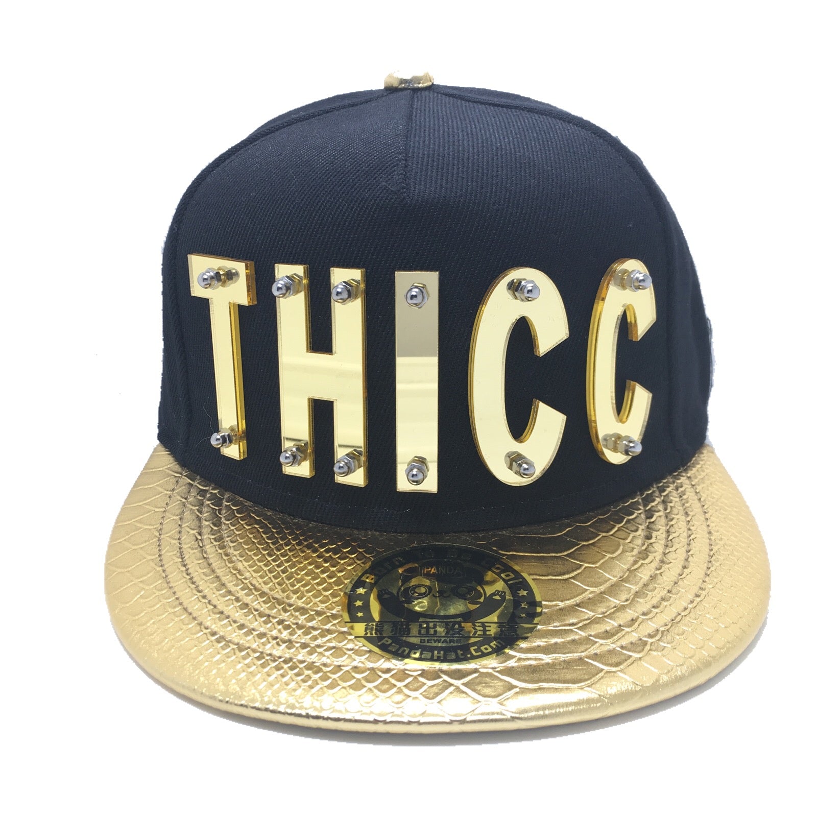 gold brim