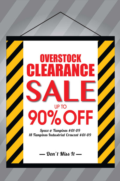 Overstock Clearance Sale Novena Tampines Showroom Novena