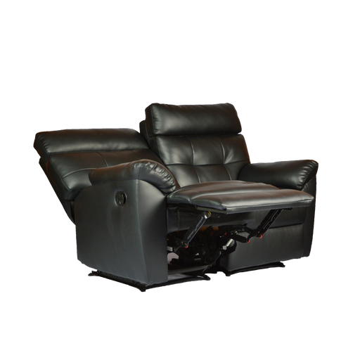 double wide leather recliner