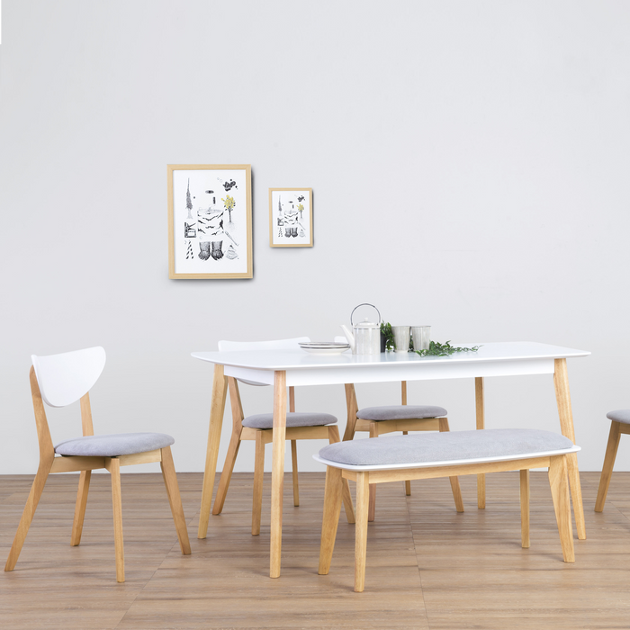 white extension table