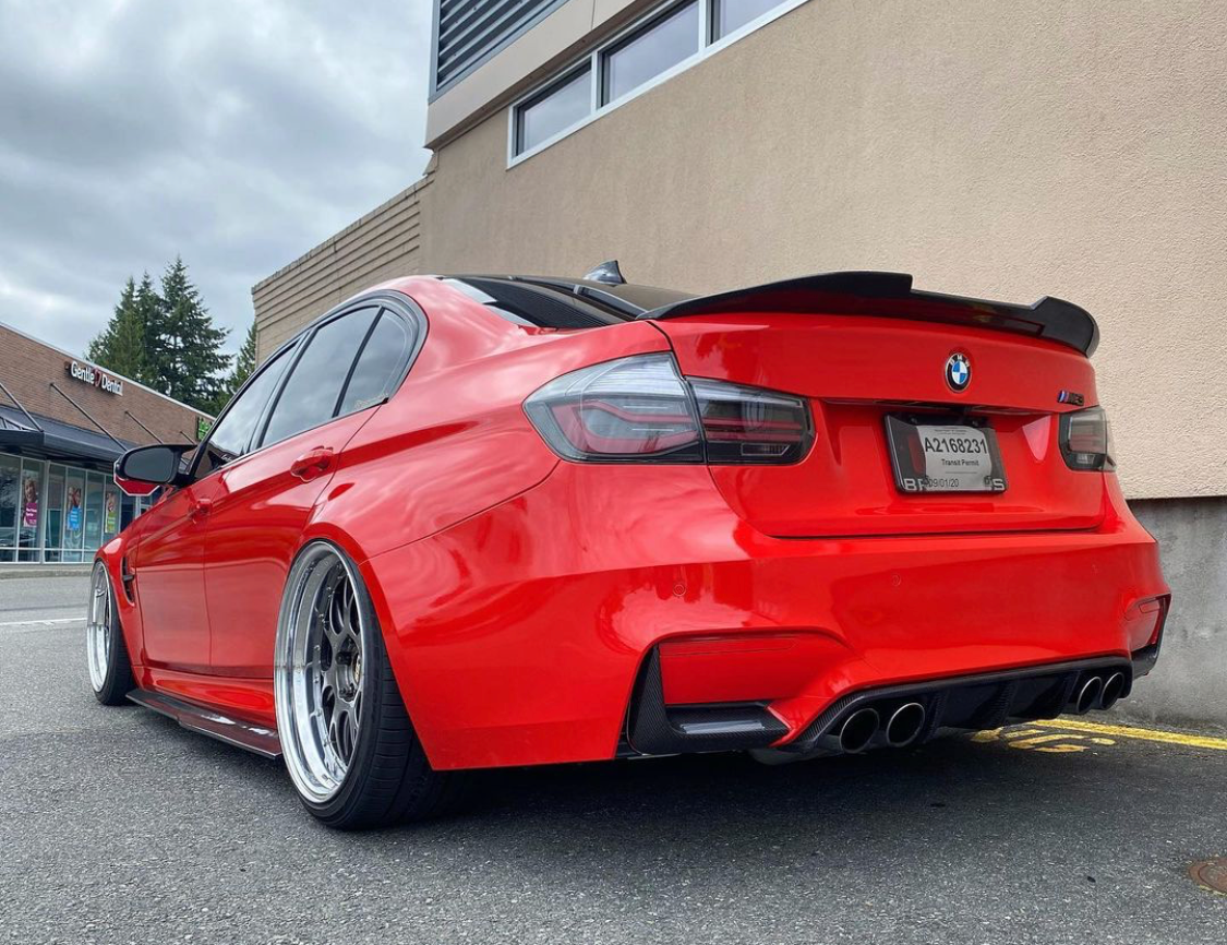 bmw f30 blackline tail lights