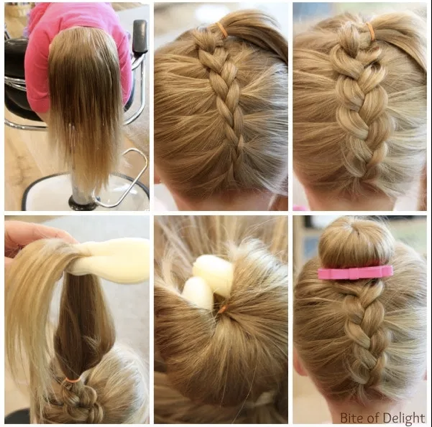 upside down dutch braid