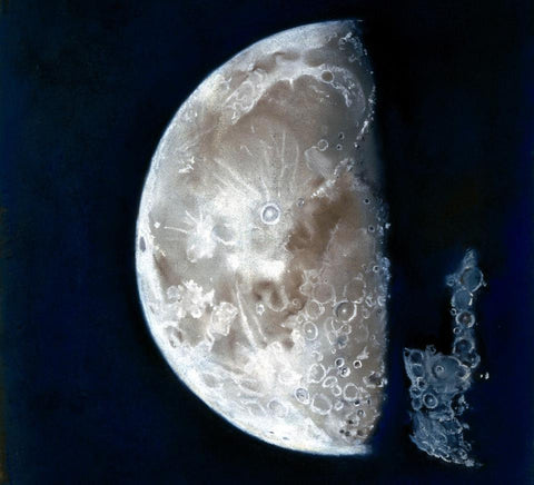 Peinture de lune de John Russell au pastel