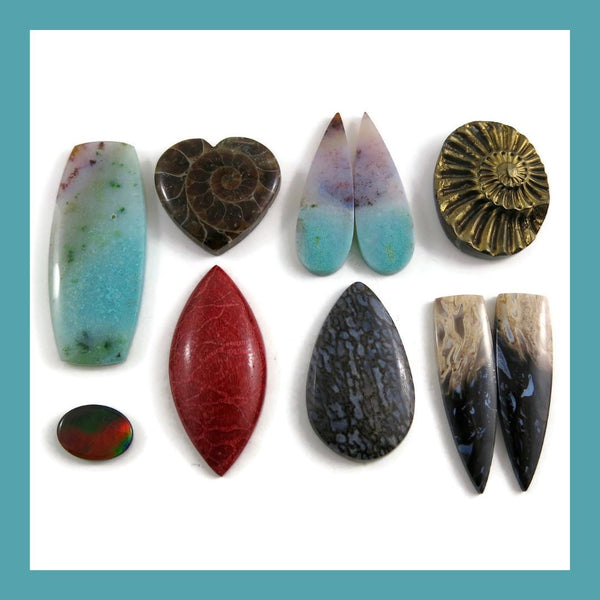 Fossil Gemstones from Mikel Grant Jewellery