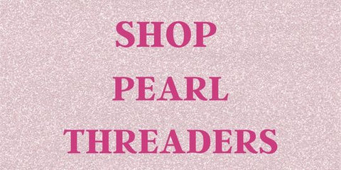 SHOP PEARL THREADER EARRINGS BUTTON BY MIKEL GRANT JEWELLERY