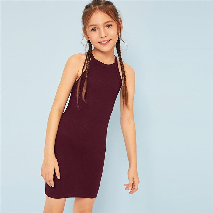 halter dress casual