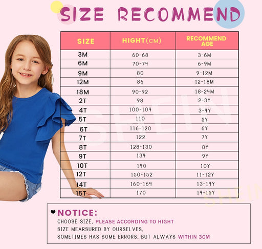 shein kids size guide