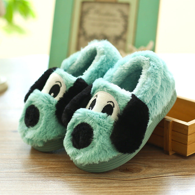 Cute Cartoon Winter Children Slippers 