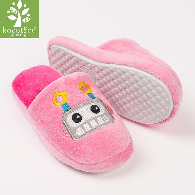 Winter kids slippers boys girls 