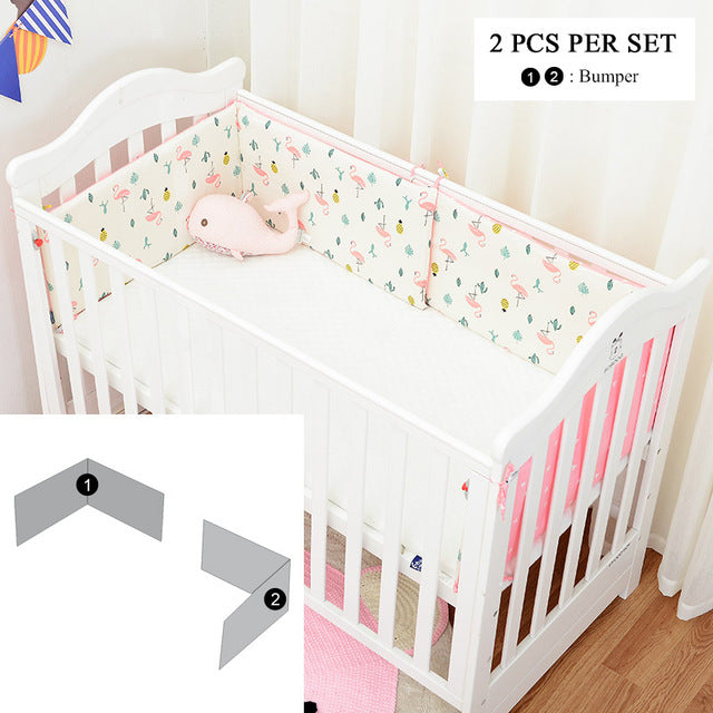 Muslinlife Fashion Infant Baby Crib Bumpers Fashion Patterns