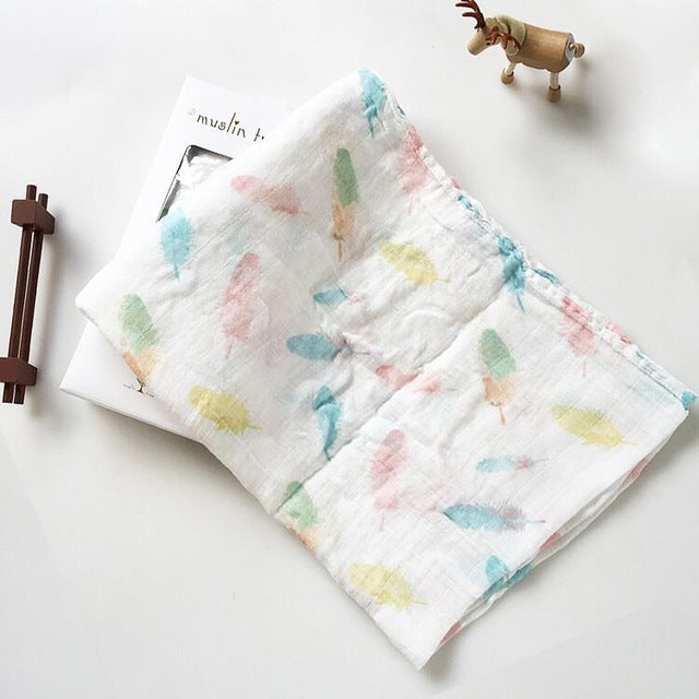 muslin tree swaddle