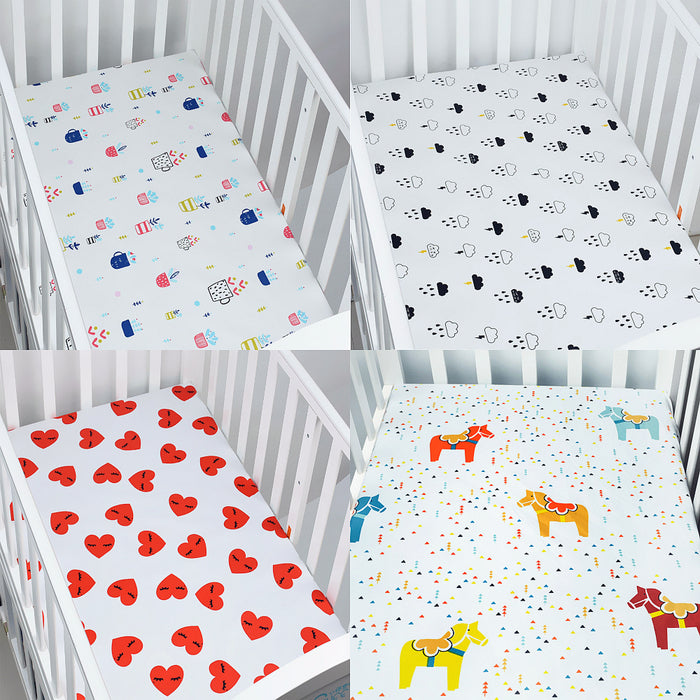 mini crib bed sheets