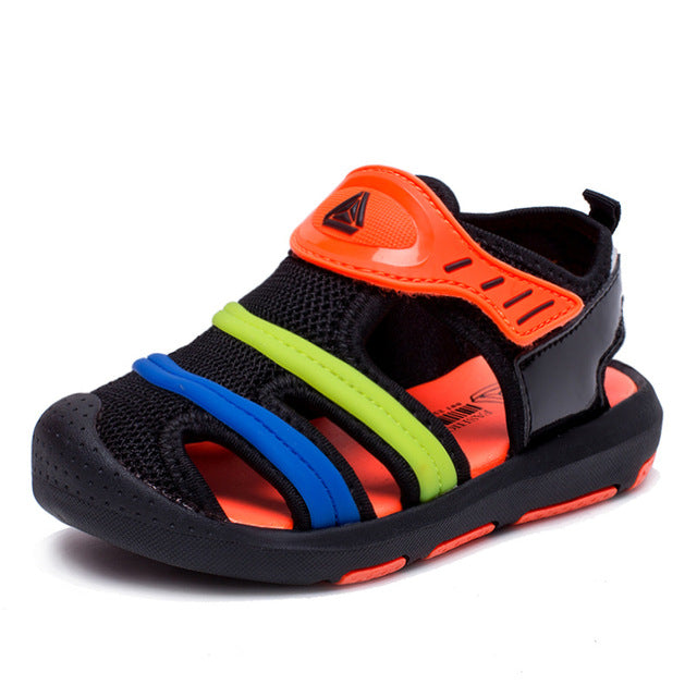 kids closed sandals