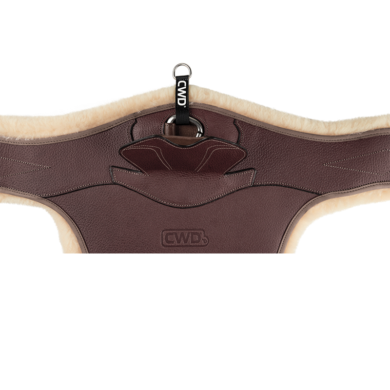 CWD Anatomic Jumping Belly Guard Girth in Brown - 50 – The Tried