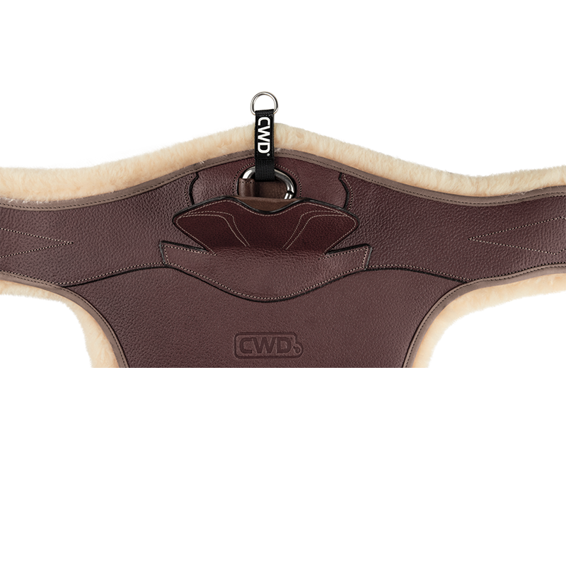 CWD - Anatomic jumping belly guard girth