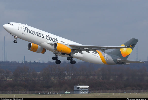 Thomas Cook A330 G-MLJL in latest livery