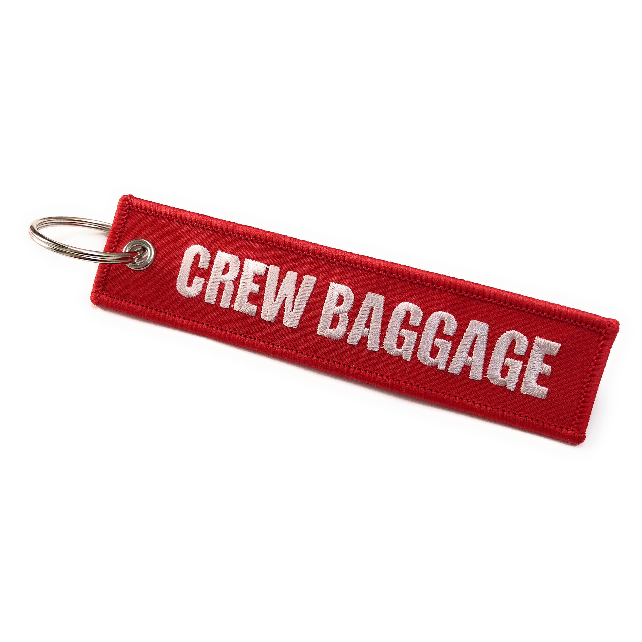 embroidered luggage tags