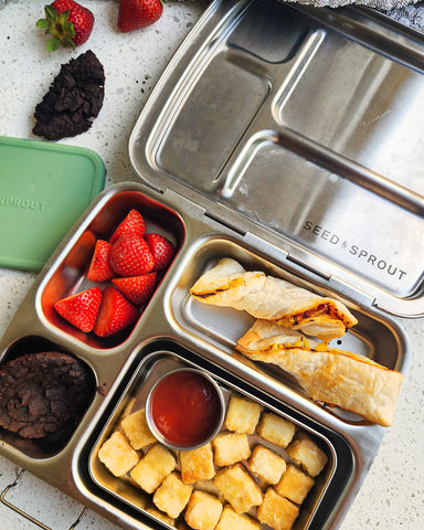 Bento Style CrunchBox Lunch Ideas from That Vegan Dad