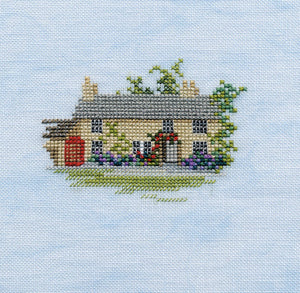 Rose Cottage Cross Stitch Kit By Derwentwater Designs The Happy