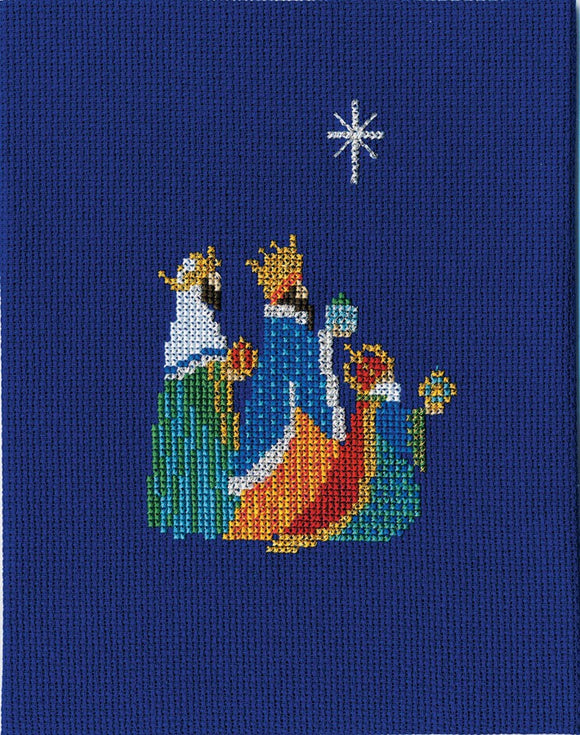 We Three Kings Cross Stitch Christmas Card Kit by ...