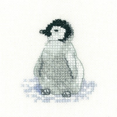 penguin cross stitch graph