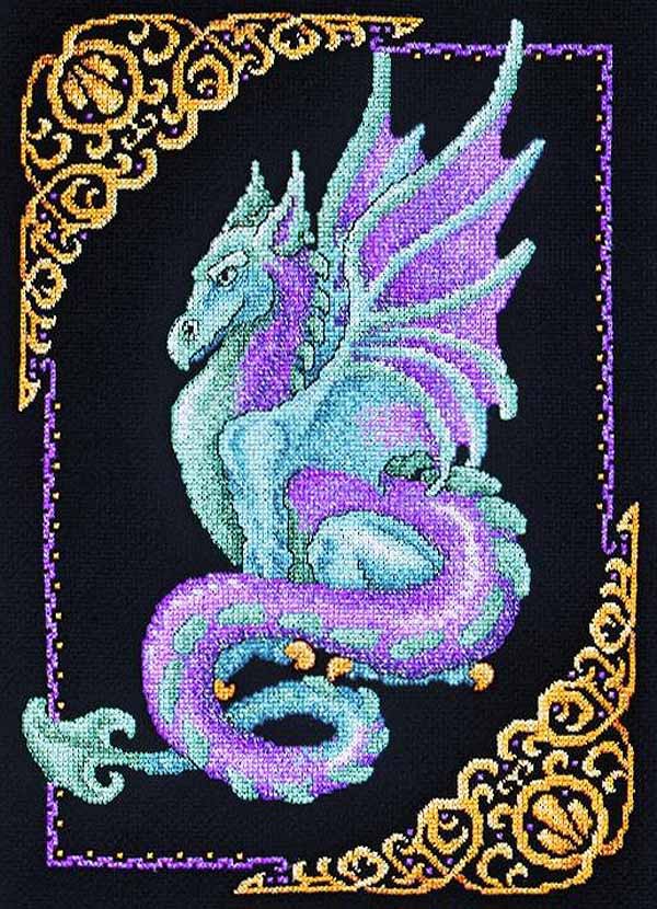 Mythical Dragon Cross Stitch Kit by Janlynn – The Happy Cross Stitcher