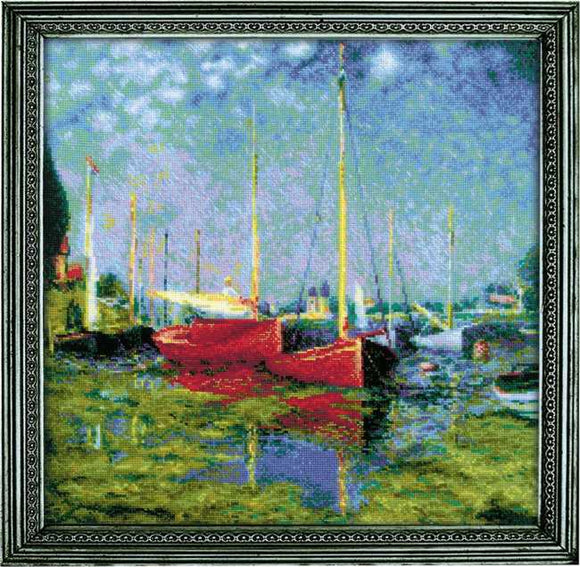 Argenteuil Monet Cross Stitch Kit By RIOLIS – The Happy Cross Stitcher