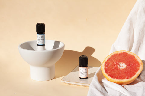 Peppermint Pfefferminze Grapefruit Essential Oils Ätherische Öle Diffuser Homeoffice Blend Ölmischung ELIXR Aromatherapie Naturkosmetik Bio