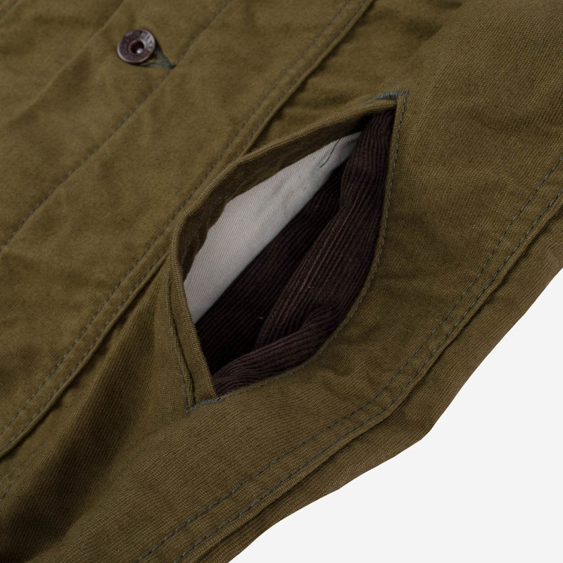 12oz Whipcord Modified Type III Jacket - Olive Drab Green – Iron Shop ...