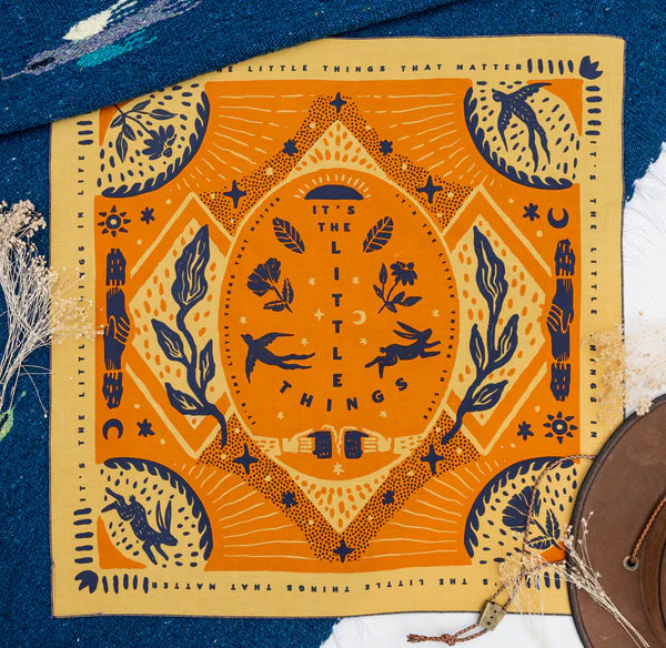 "The Little Things" Bandana