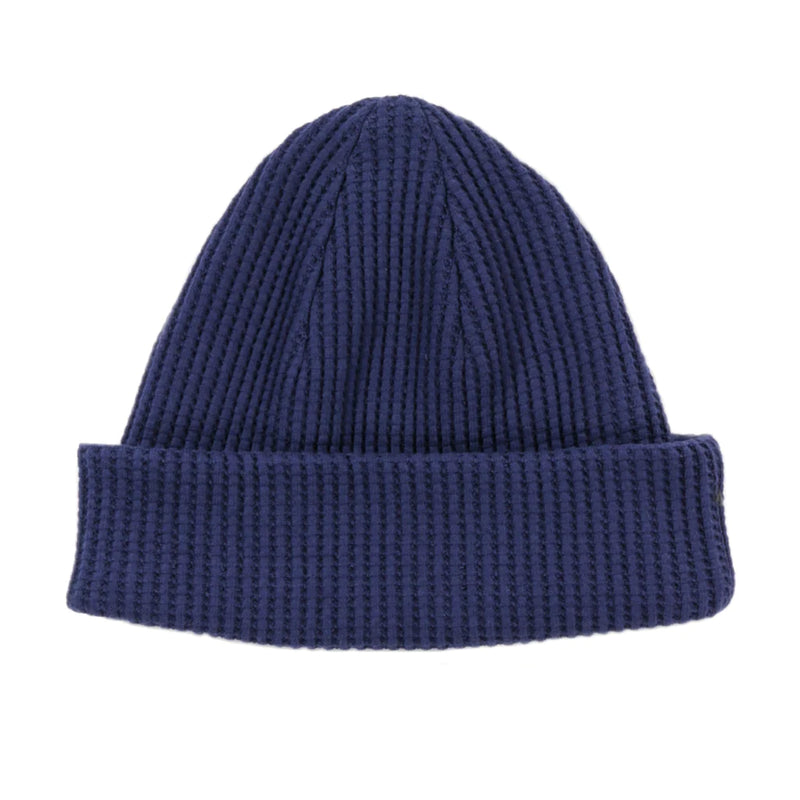 WAFFLE KNIT CAP INK BLUE 263 Iron Shop Provisions