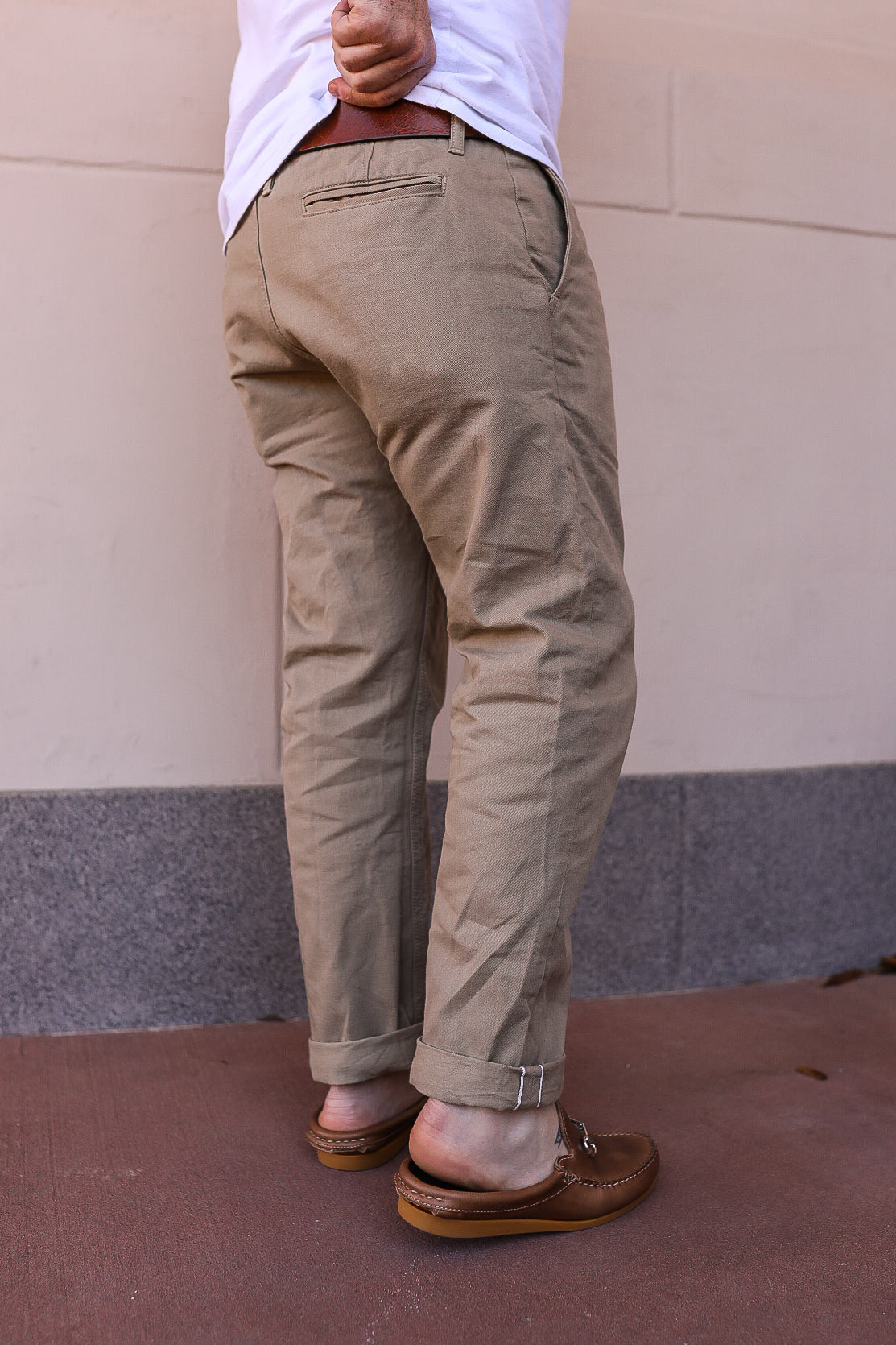 CH⁠-⁠44x Khaki Selvedge Chino